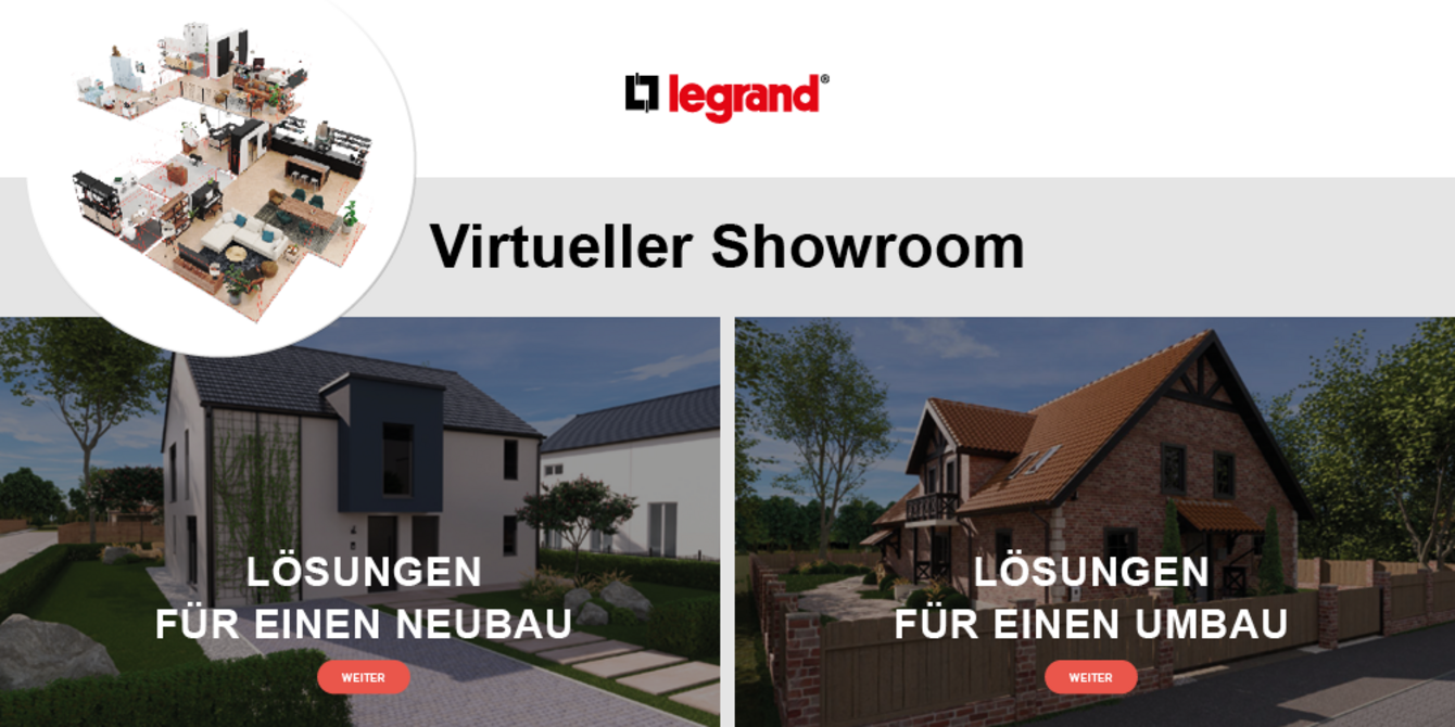 Virtueller Showroom bei Elektrobau Ludwig in Frankfurt