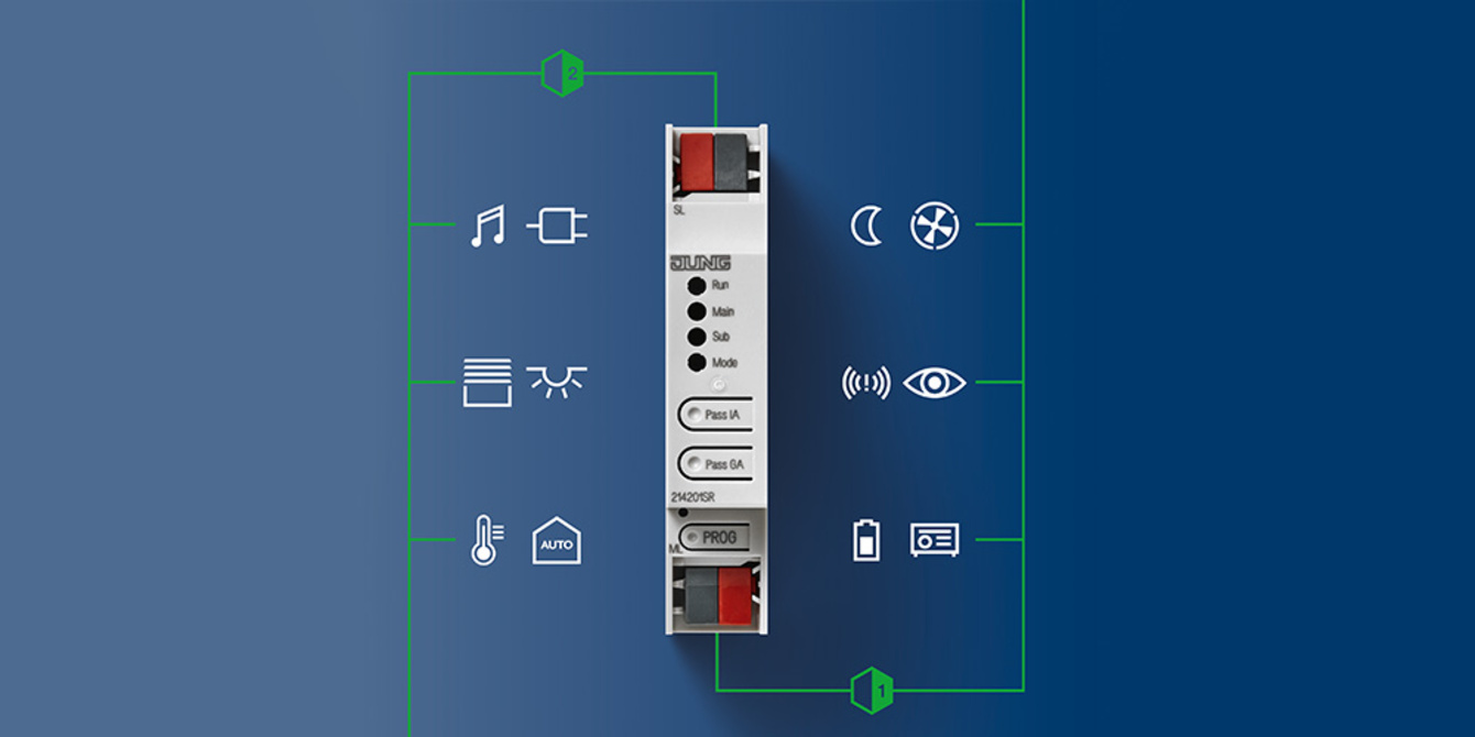 KNX Bereichs- und Linienkoppler bei Elektrobau Ludwig in Frankfurt